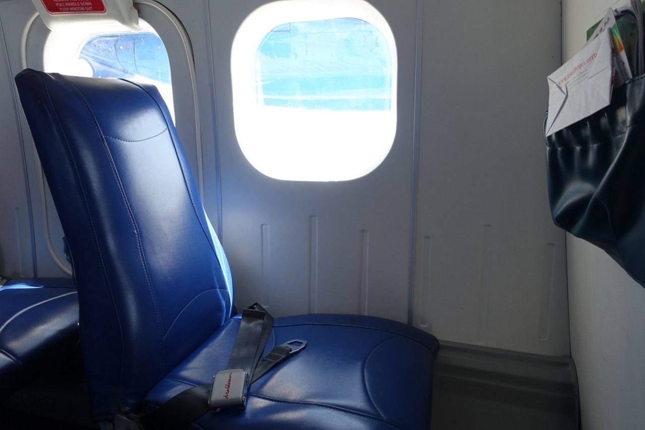 Seat, Trans Maldivian Airways Review