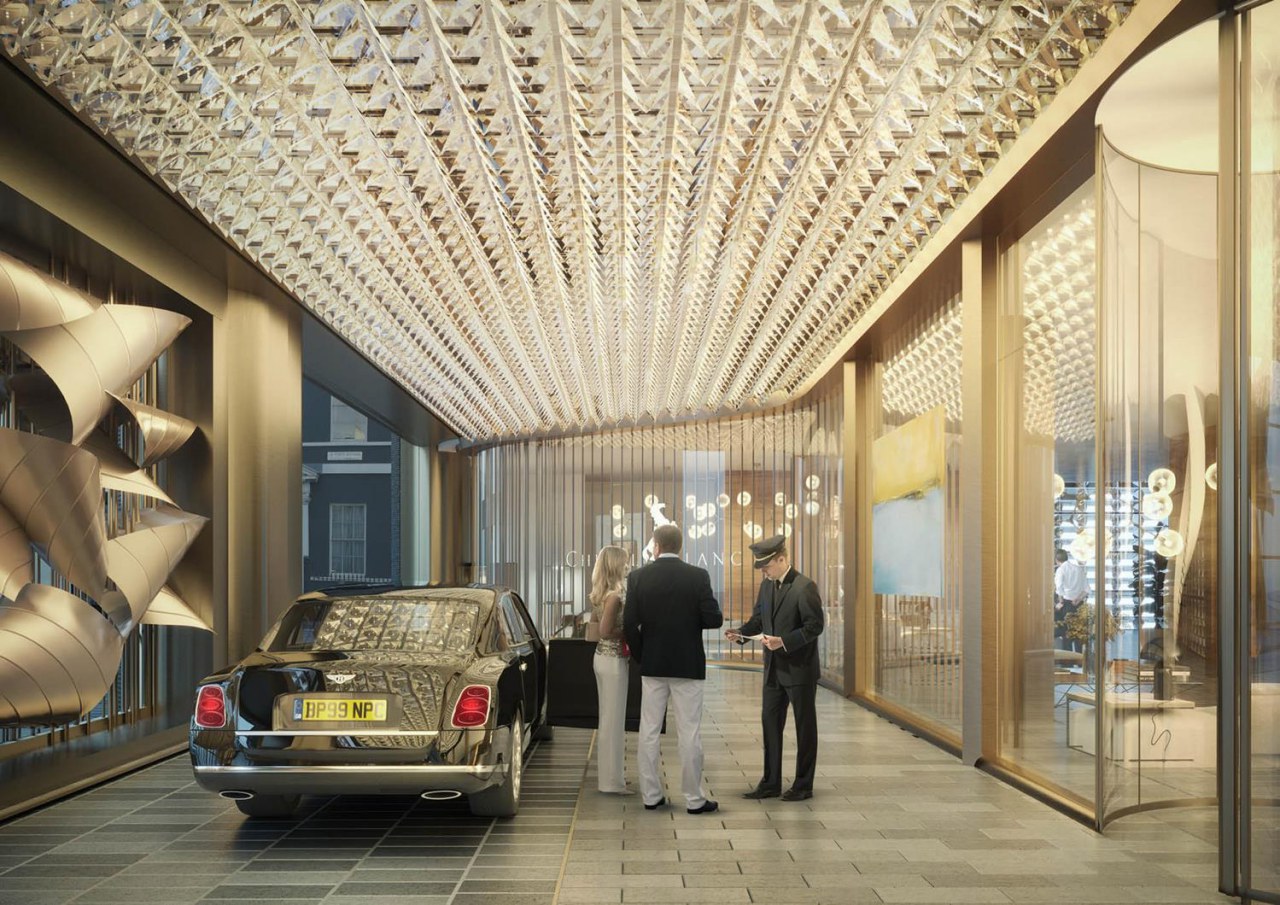 Cheval Blanc London Entrance