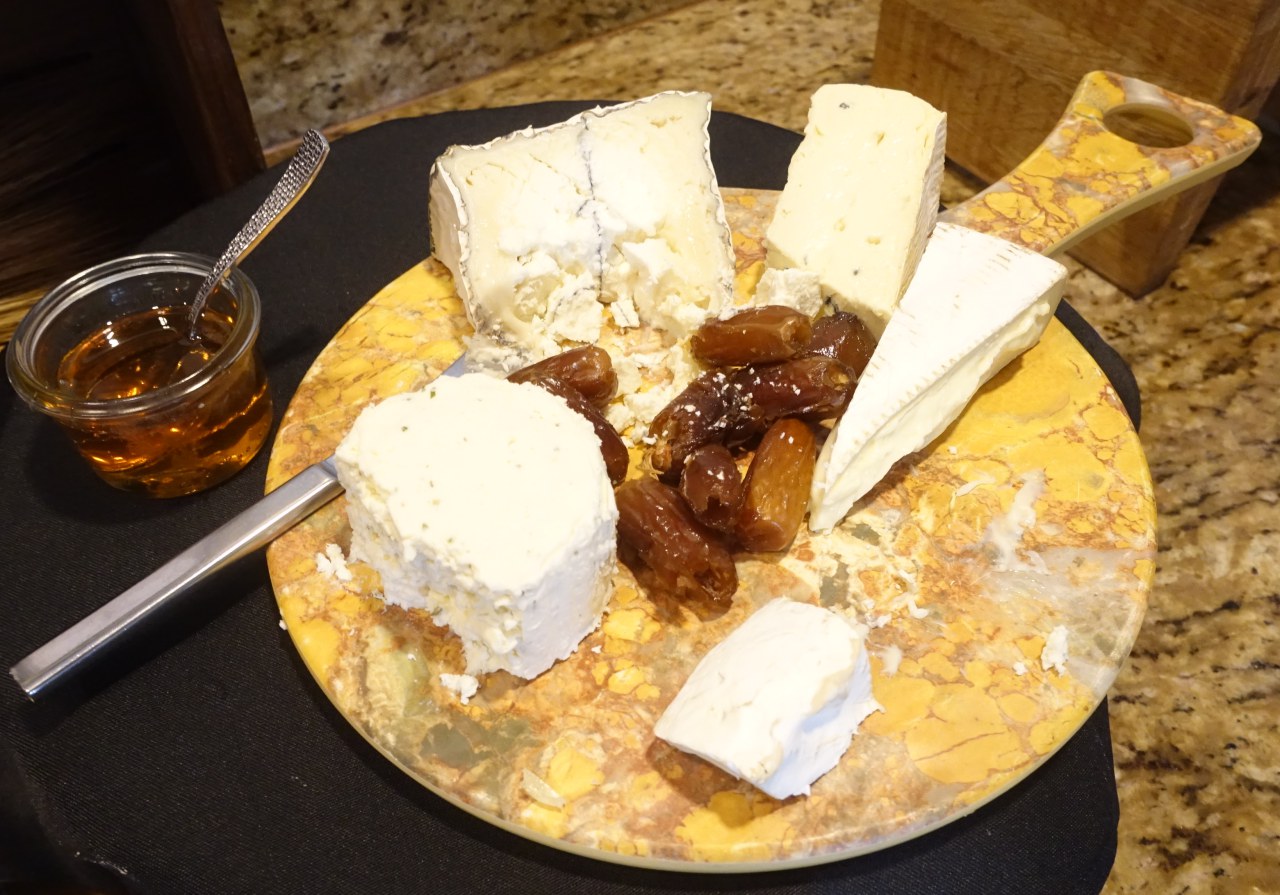 Cheese Platter, Ritz-Carlton Kapalua Club Lounge