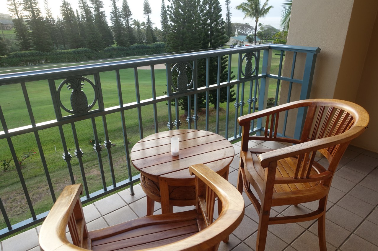 Balcony, Ritz-Carlton Kapalua Club Lounge