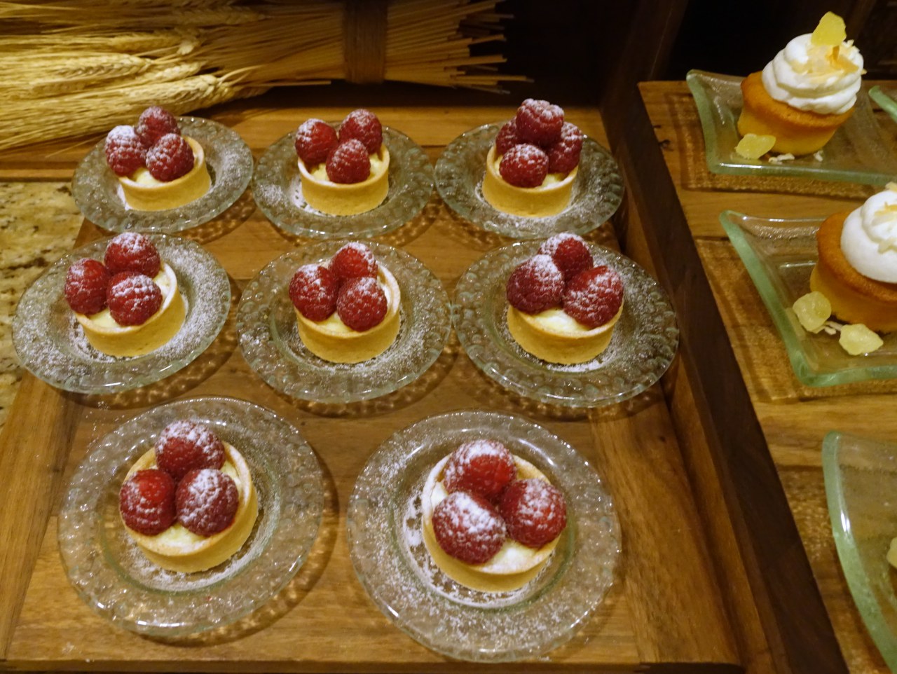 Raspberry Tarts, Ritz-Carlton Kapalua Club Lounge