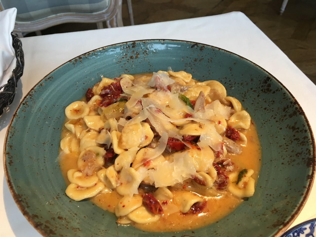 Duck Confit Pasta, The Belvedere Review