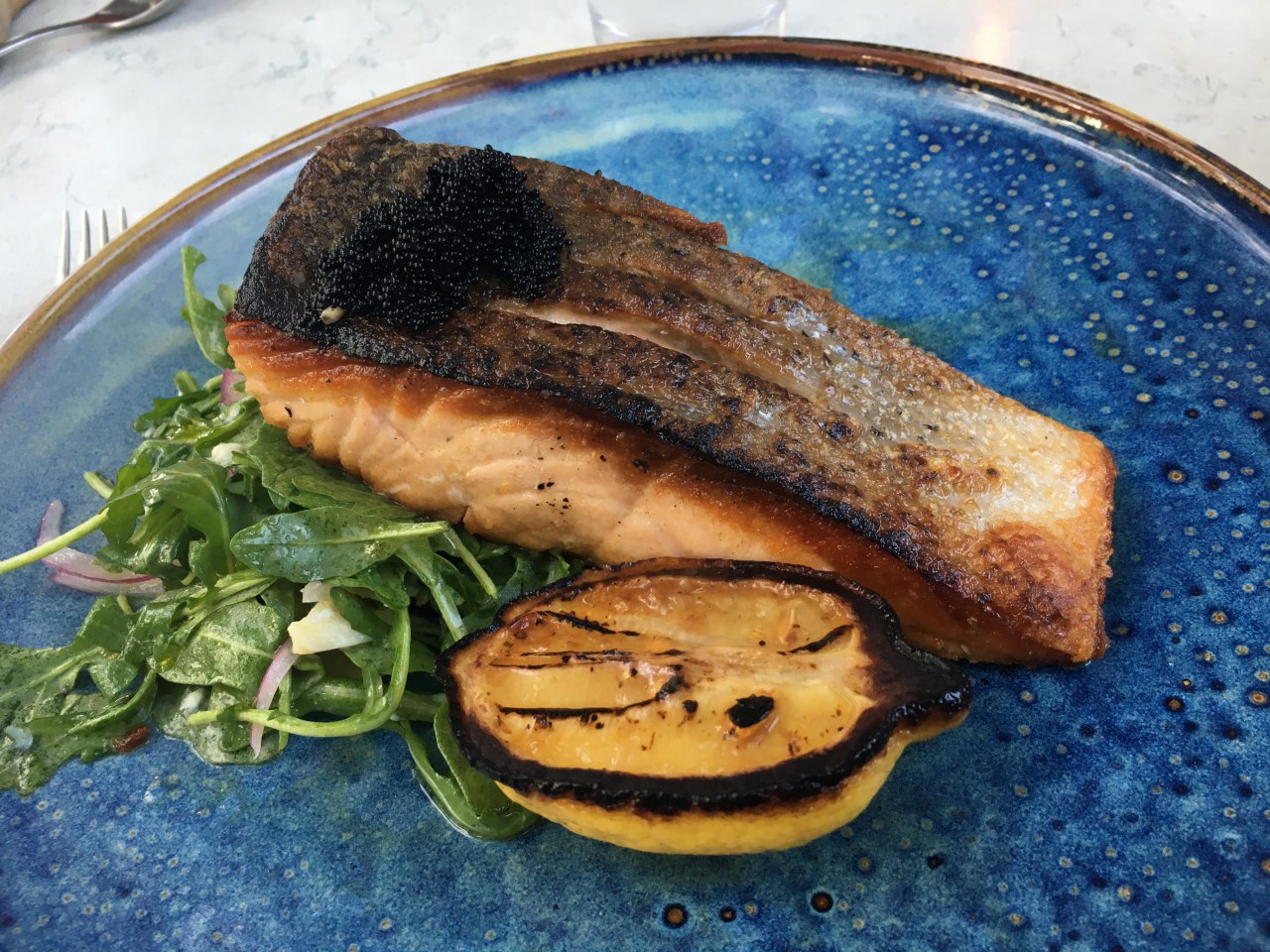 Faroe Salmon, 19 Raw Oyster Bar Review