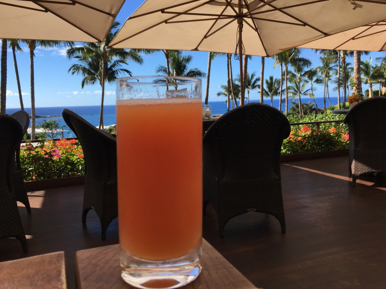 Juice at One Forty, Four Seasons Lanai Review