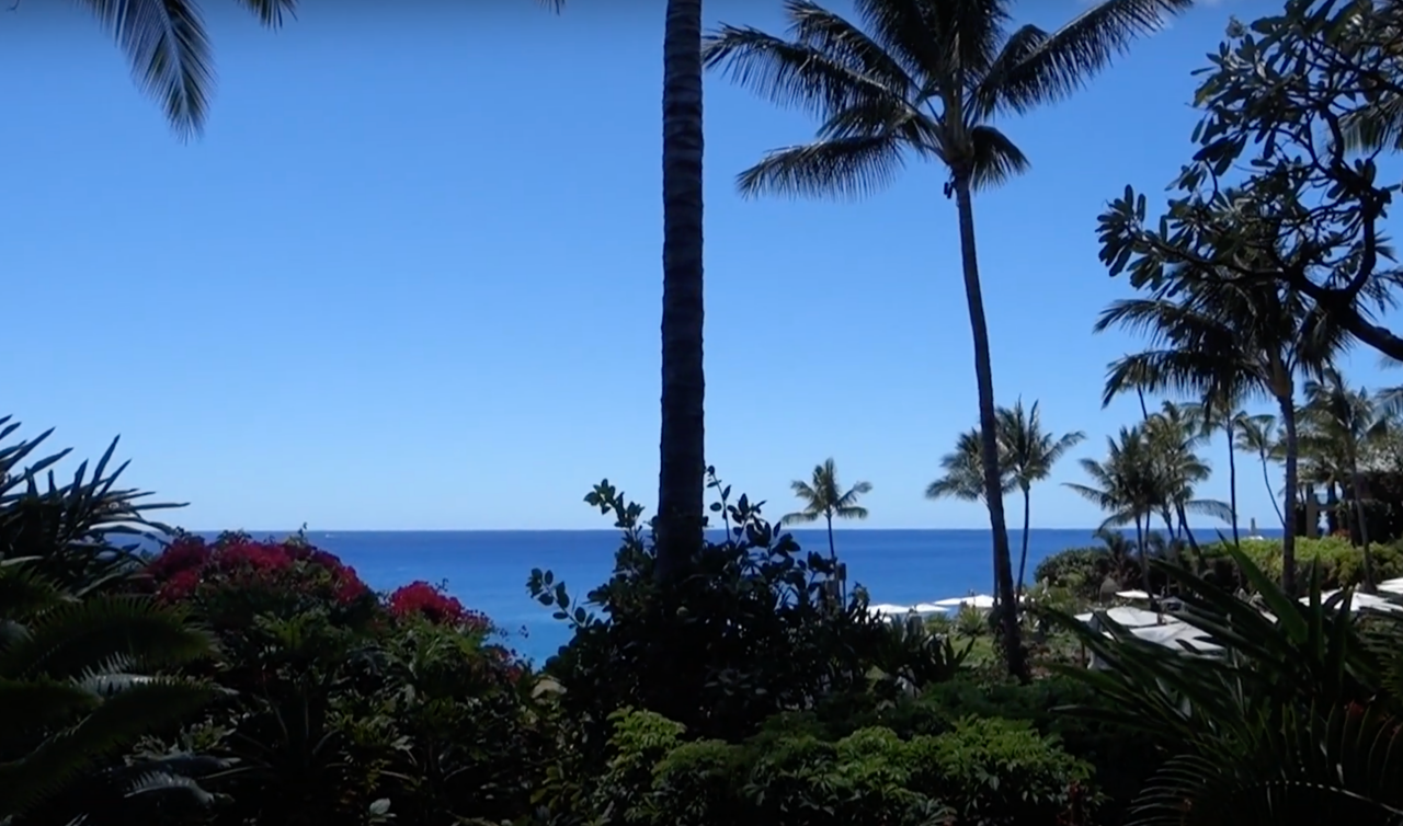 Four Seasons Lanai Review-View from Ocean View Room
