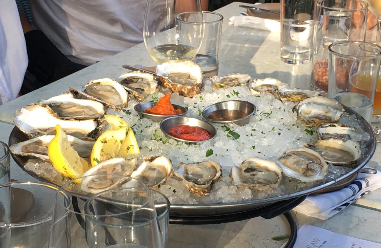 Oysters, 19 Raw Oyster Bar, Edgartown, Martha's Vineyard