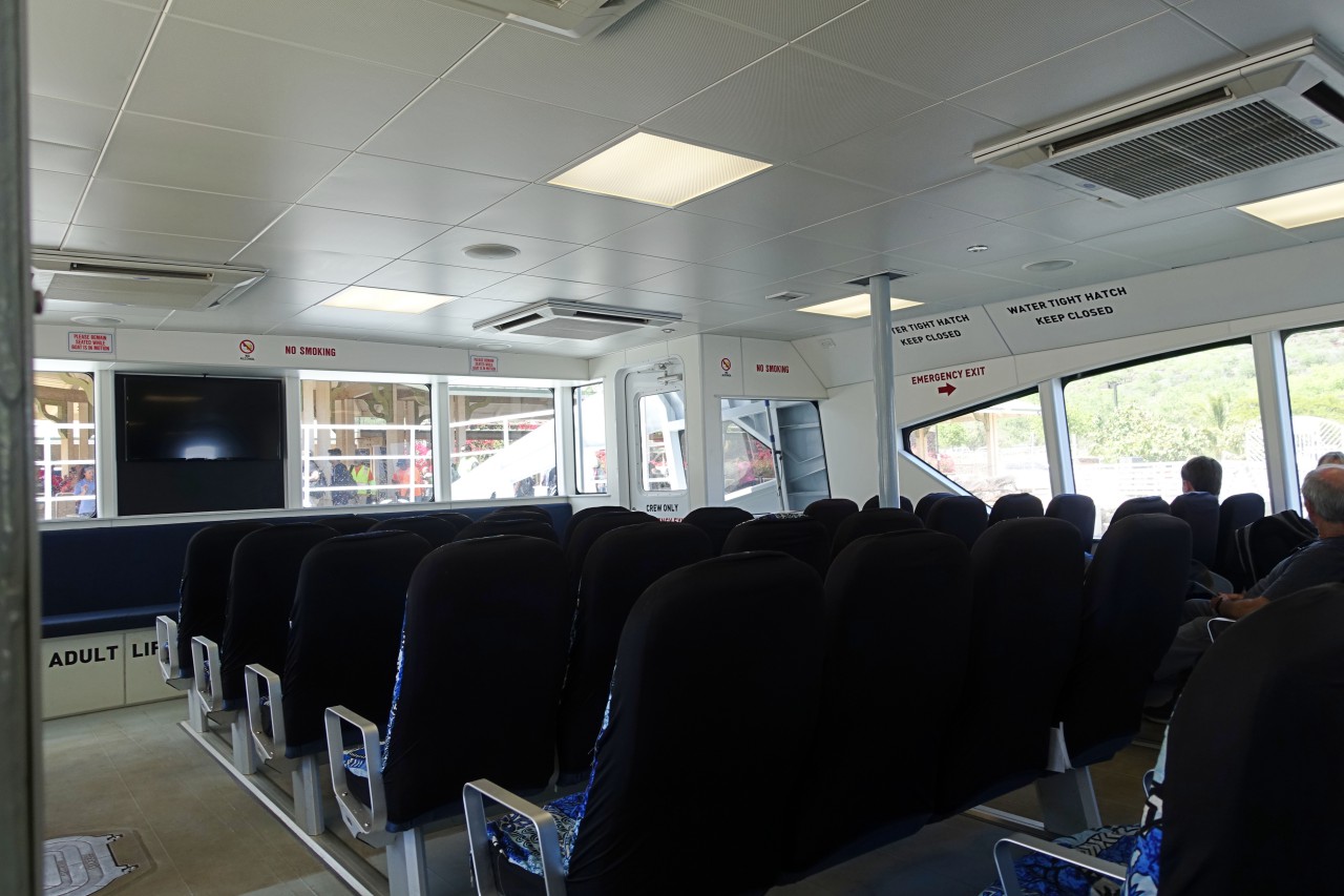 Review: Expeditions Lanai to Maui Ferry Indoor Seating