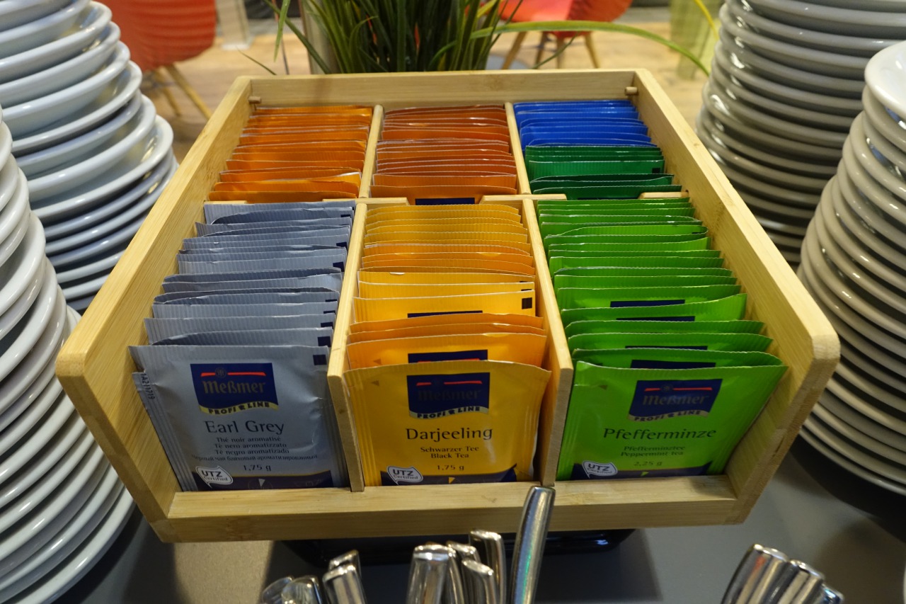 Teas, Austrian Business Class Lounge Vienna Review
