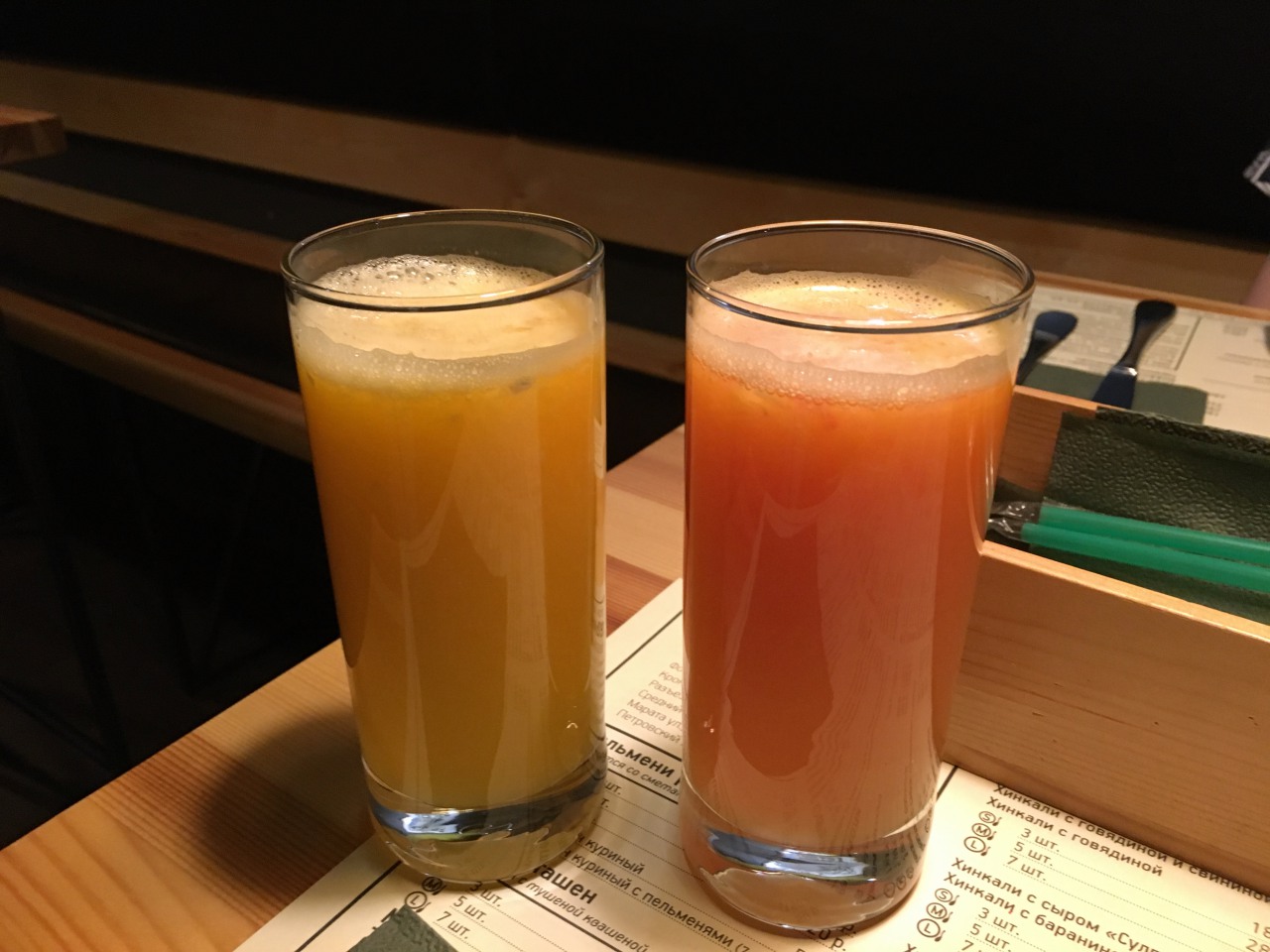 Fresh Squeezed Orange Juice, Pelmenya St. Petersburg Review