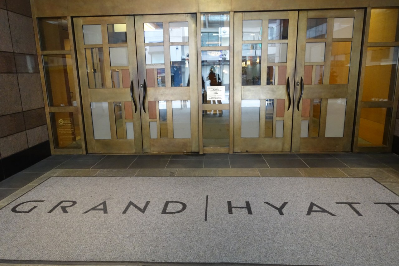 Entrance, Grand Hyatt Seattle Review
