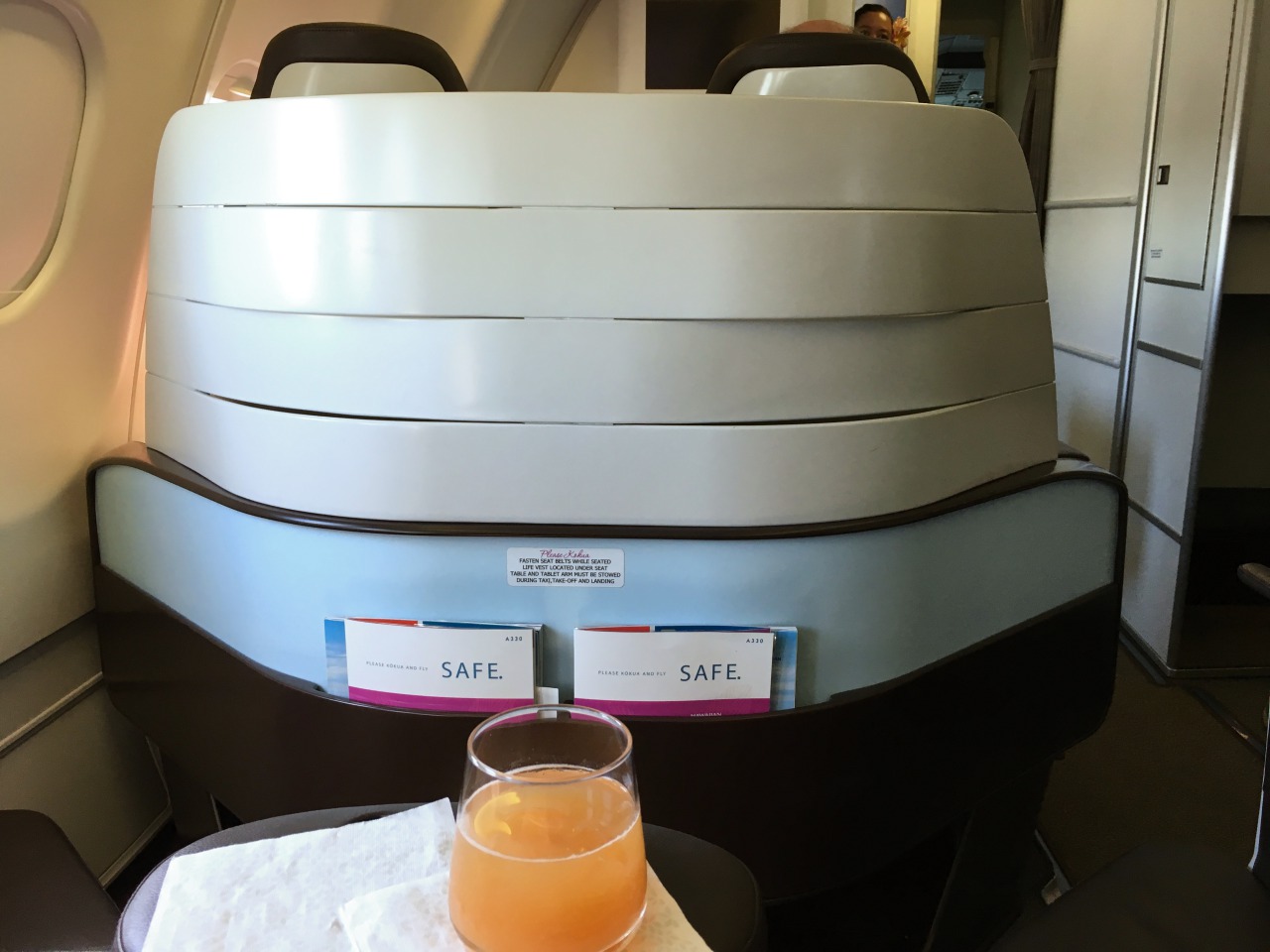 Hawaiian Airlines A330 First Class Review