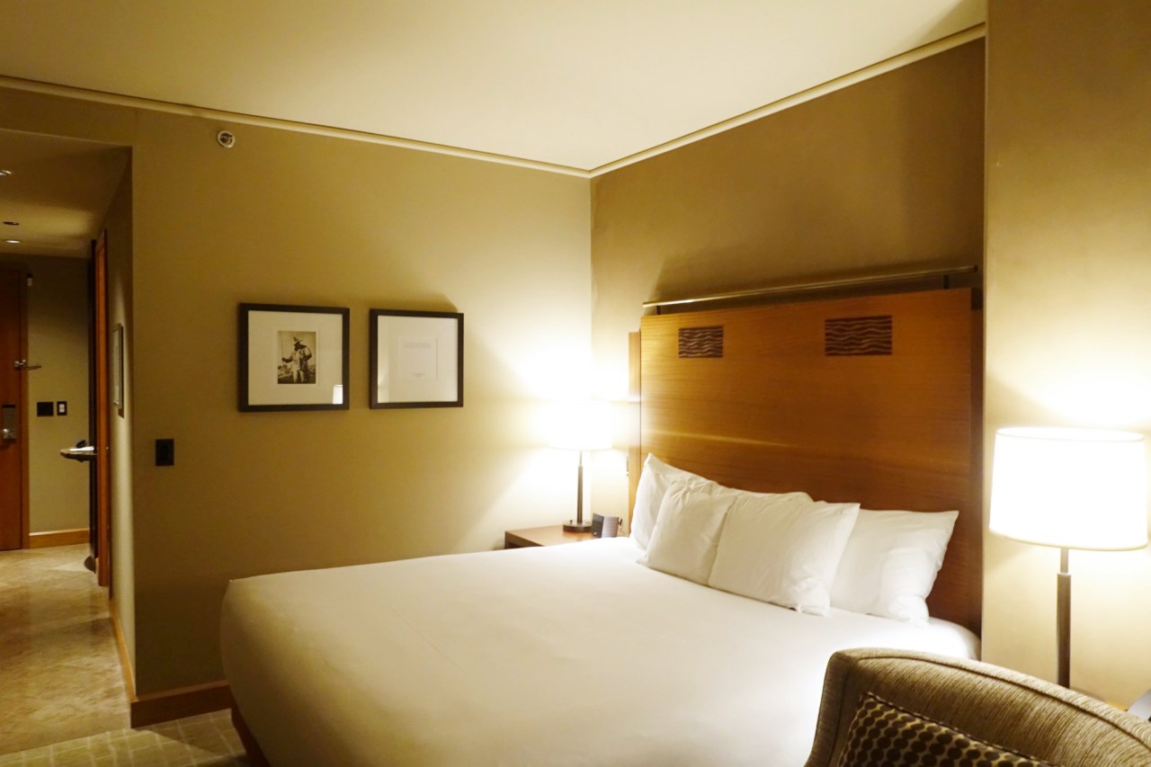 Grand Hyatt Seattle Review-King Bed
