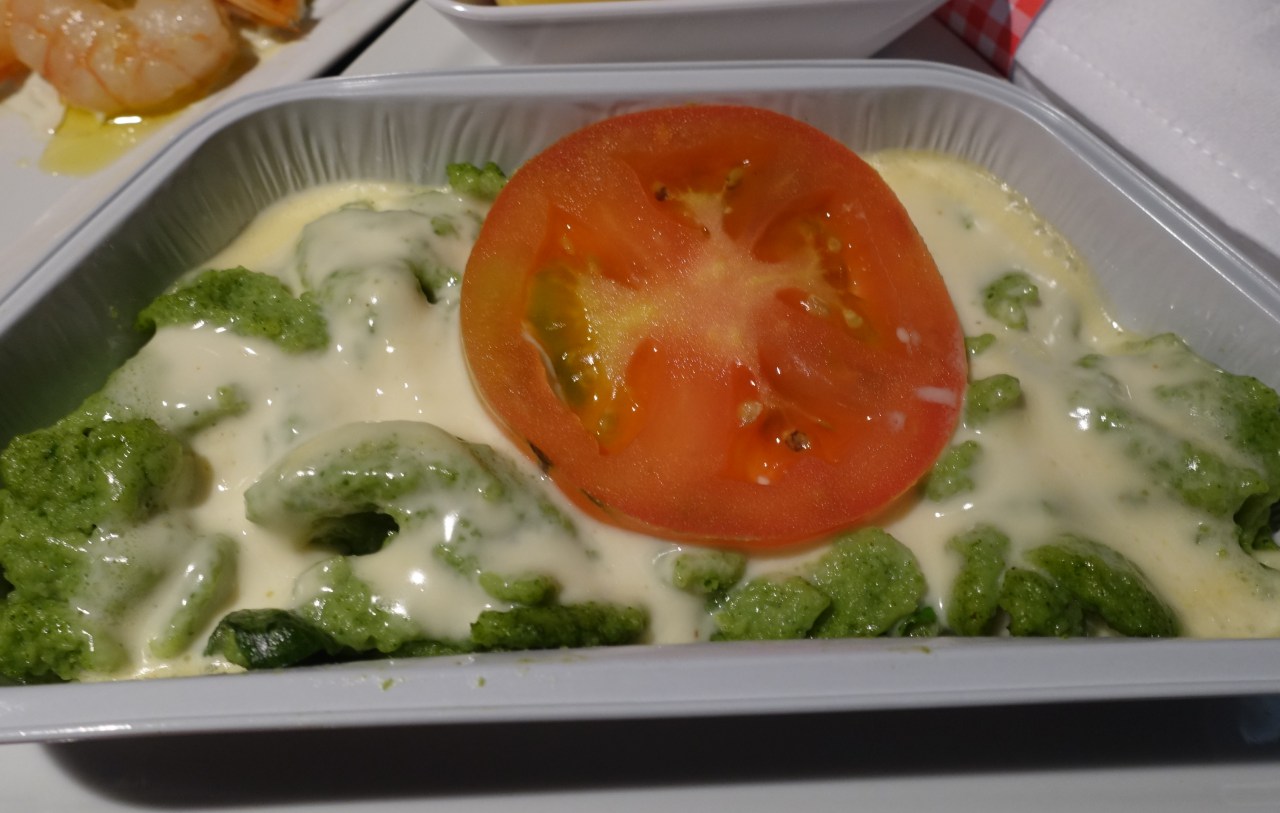Creamy Spinach Spaetzle, Austrian Airlines A320 Business Class Review