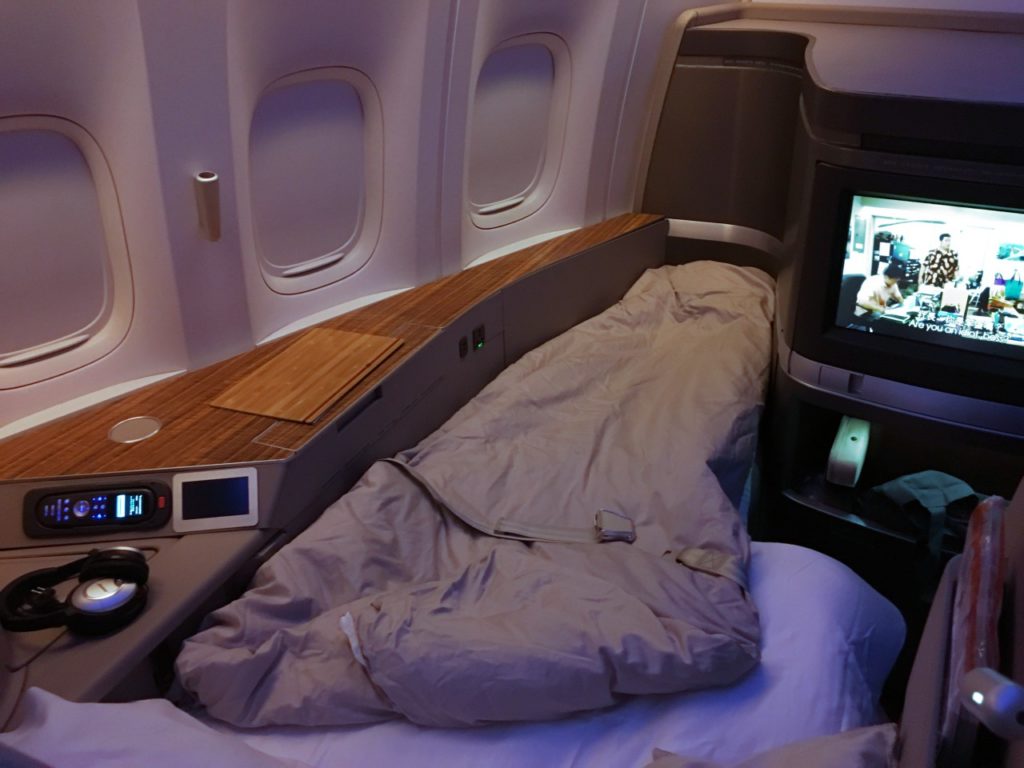 Cathay Pacific First Class, 777-300ER