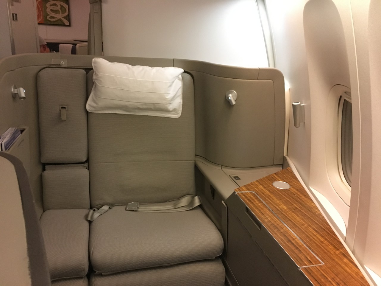 Cathay Pacific 777-300ER First Class Seat﻿