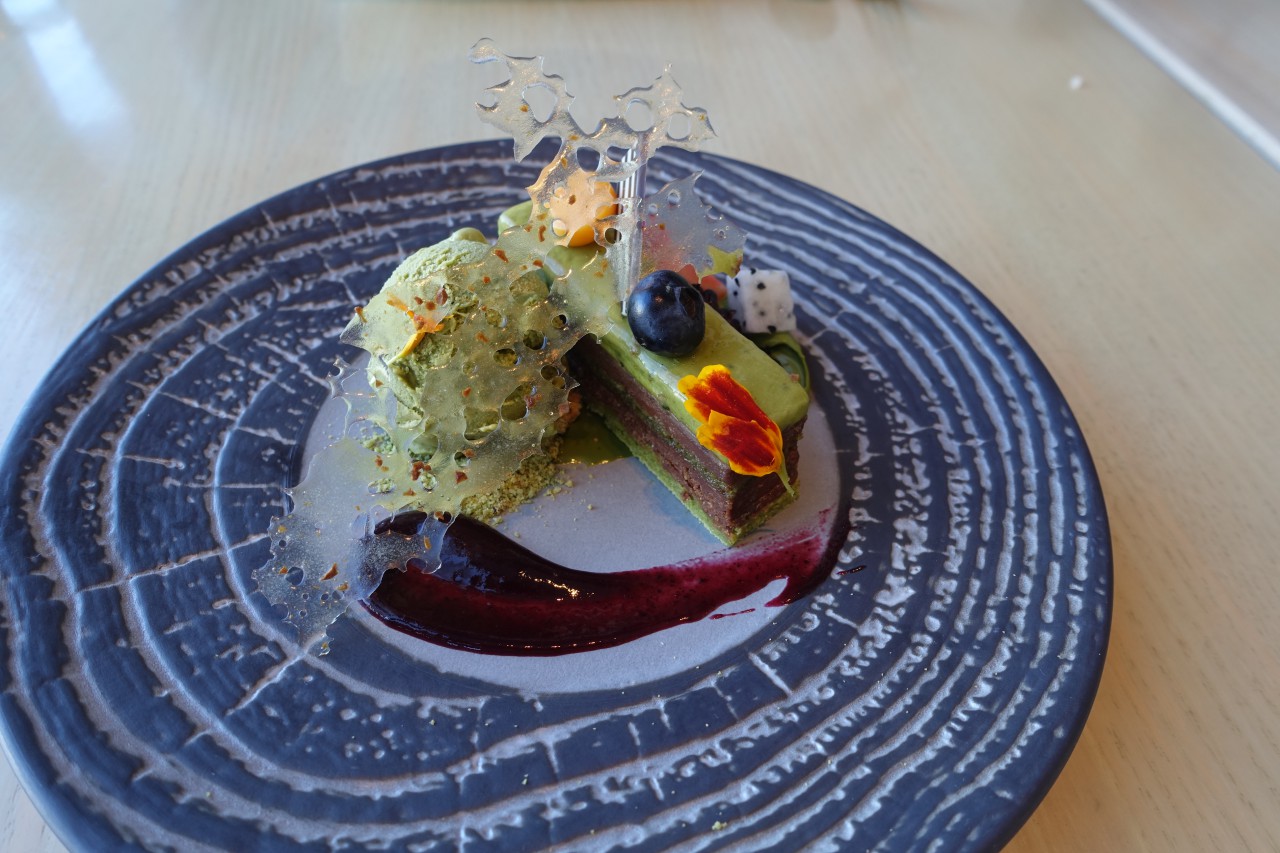 Green Tea Opera Dessert, Miku Vancouver Review