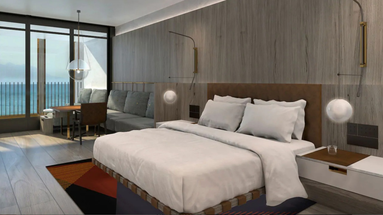 Park Auckland New Zealand: Park King Harbour View Room