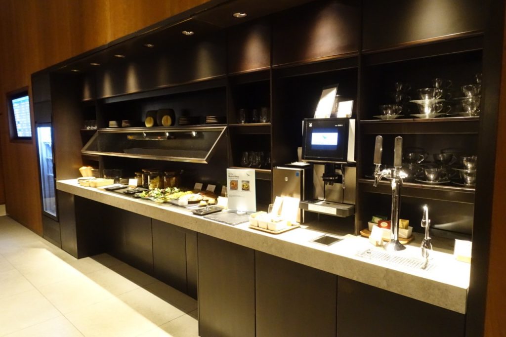 Cathay Pacific Vancouver Lounge Review-Cold Buffet