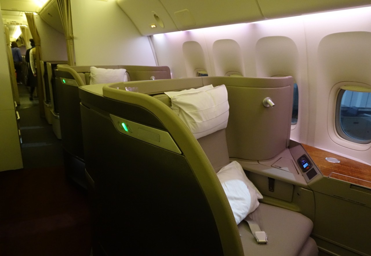Review: Cathay Pacific First Class 777-300ER