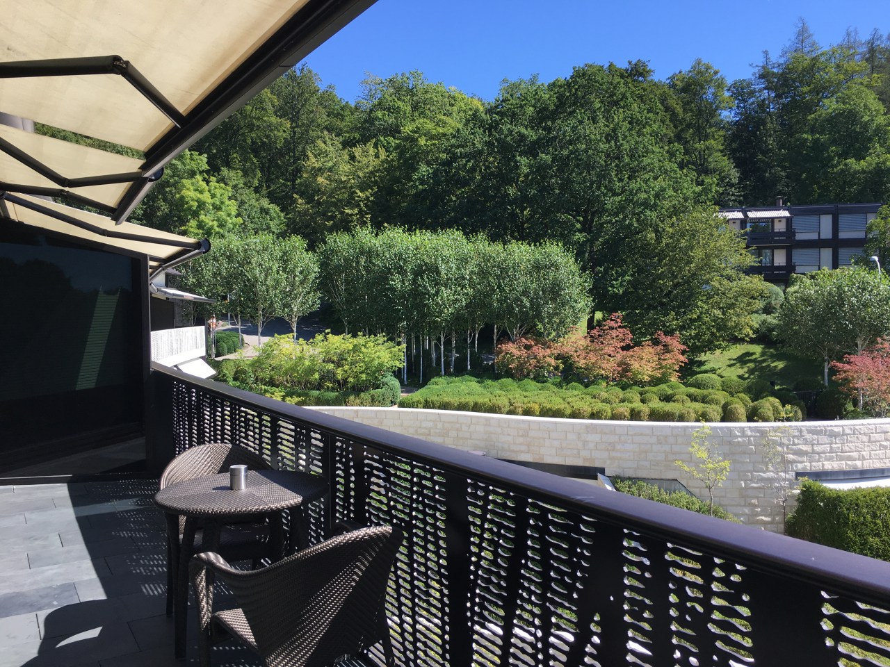 Review: Dolder Grand Zurich, Junior Suite Balcony