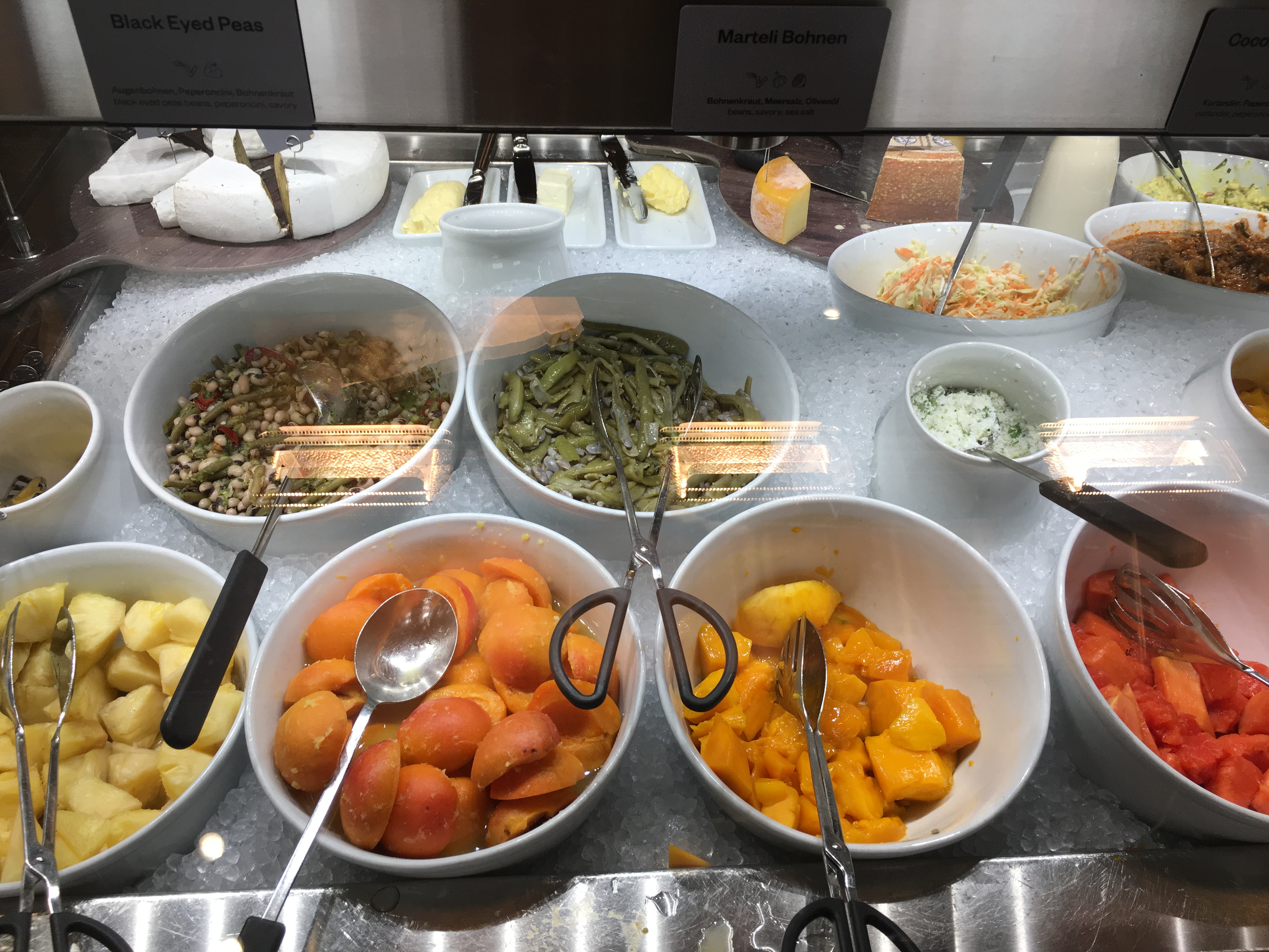 Hiltl Vegetarian Buffet Review, Zurich: Fruits