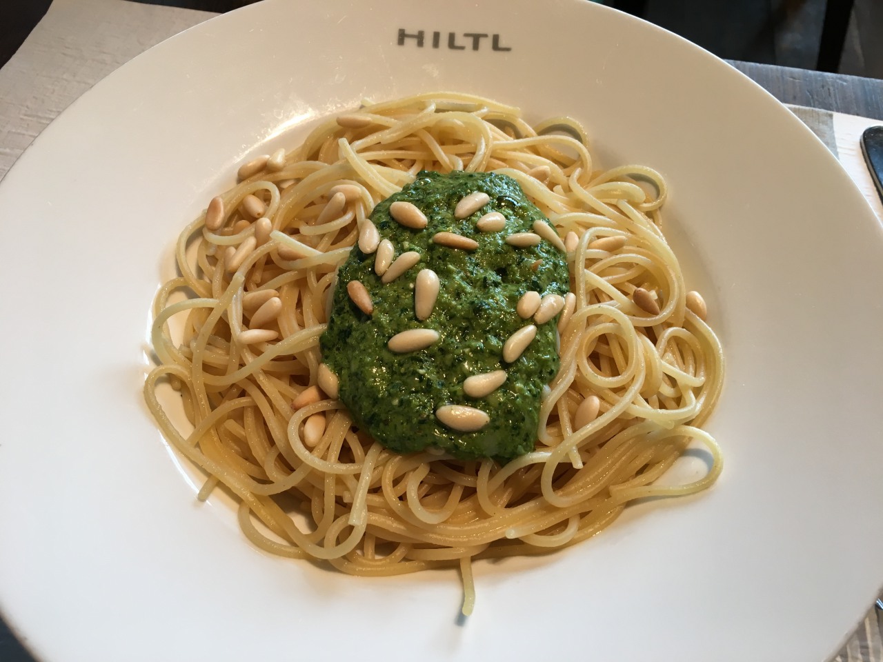 Pesto Pasta, Hiltl Review