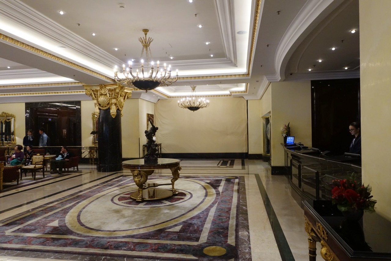 Ritz-Carlton Moscow Review, Lobby and Reception