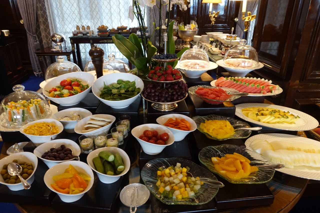 Ritz-Carlton Moscow Club Lounge Breakfast Buffet