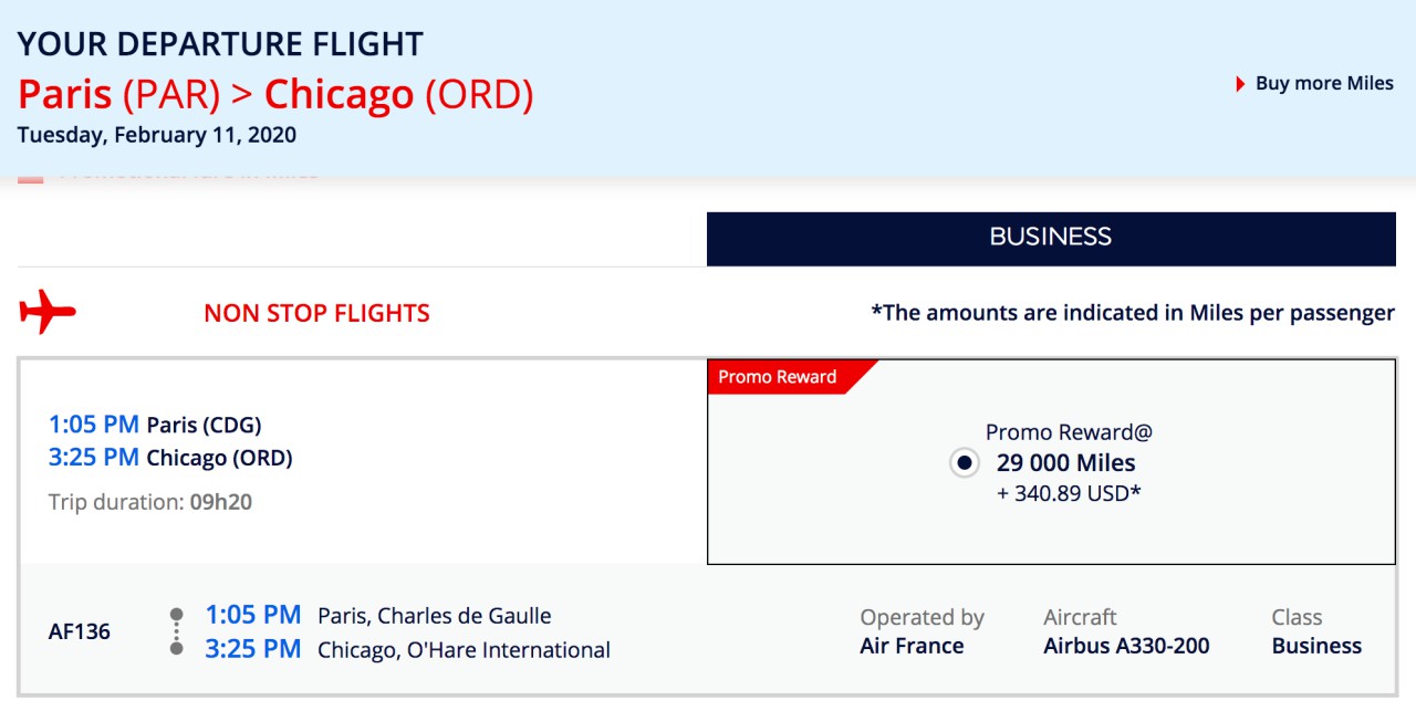 Air France Business Class To Europe For 29k Flying Blue Miles