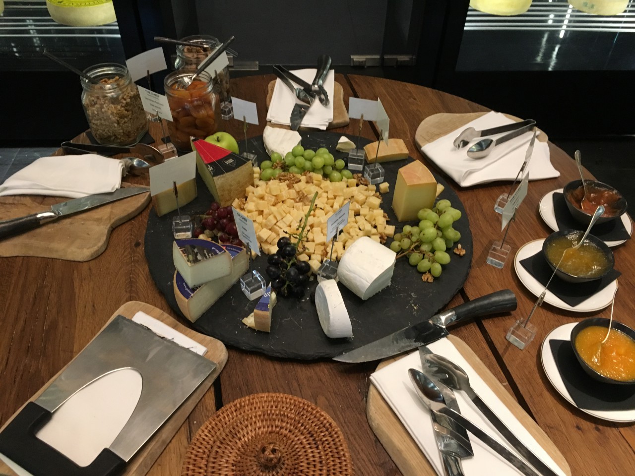 Breakfast Cheeses Table, The Chedi Andermatt Review