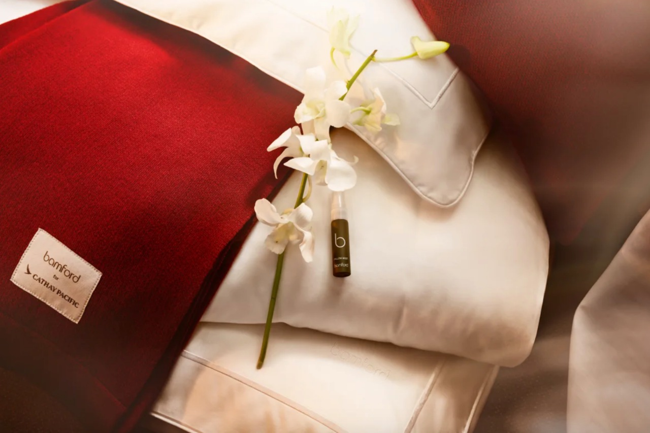 Cathay Pacific New First Class Bamford Amenity Kits