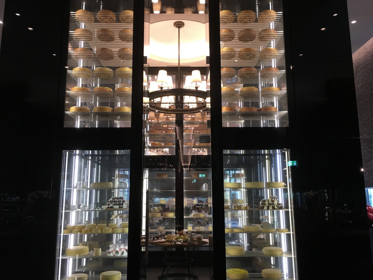 16 Foot Tall Cheese Room, The Chedi Andermatt Review