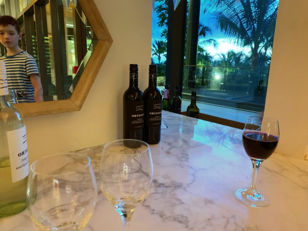 Complimentary Wine Hour
