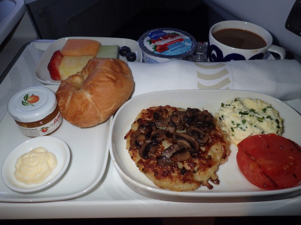 Finnair Business Class Review: Breakfast Before Landing in Helsinki