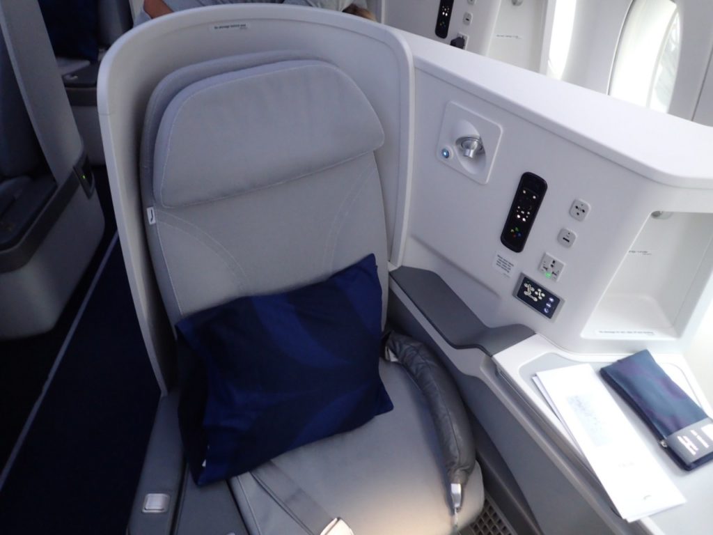 Finnair Business Class Seat Headrest