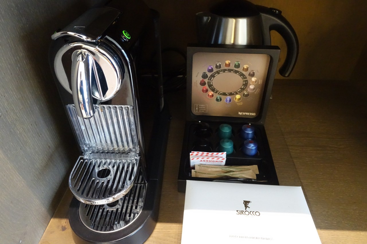 Nespresso Machine, Park Hotel Vitznau
