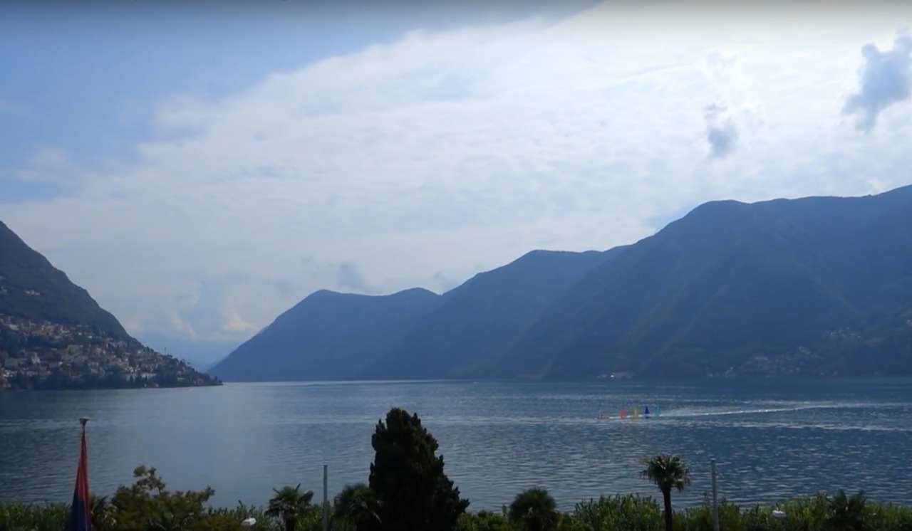 View from Balcony, Deluxe Executive Room, Hotel Splendide Royal Lugano