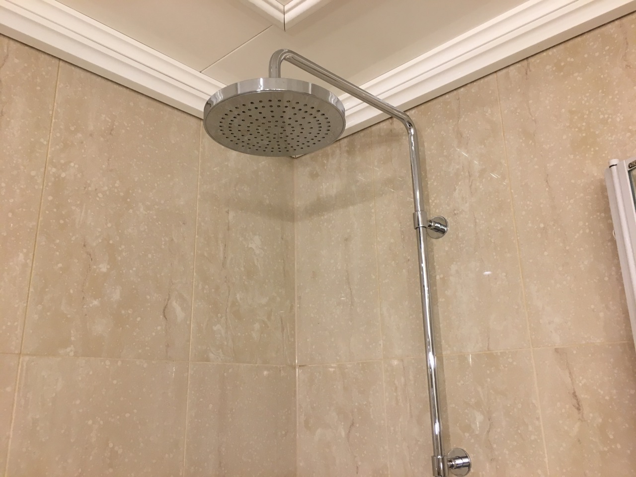 Rain Shower Head, Hotel Splendide Royal Lugano Review