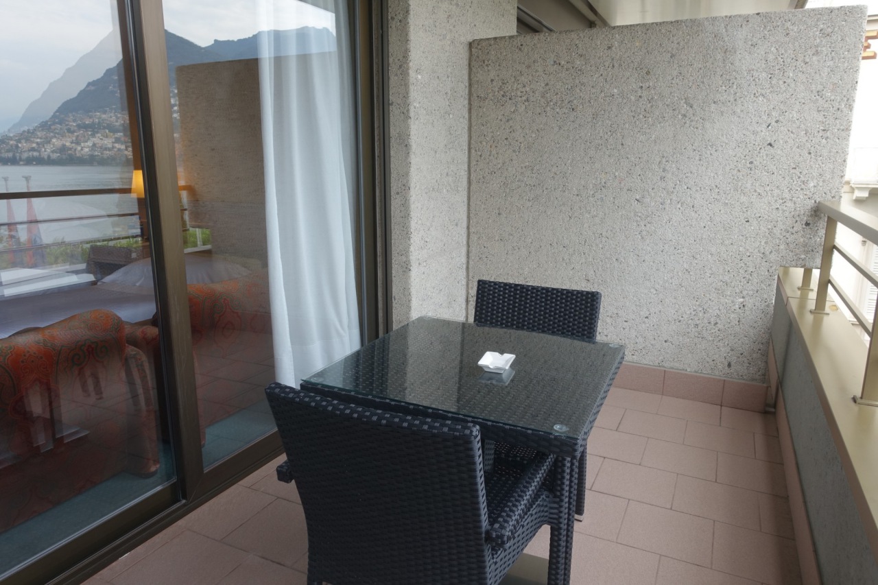 Balcony, Deluxe Executive Room, Hotel Splendide Royal Lugano Review