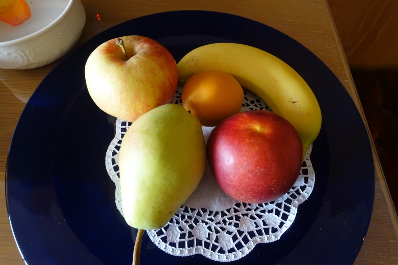 Fresh Fruit Welcome Amenity, Hotel Splendide Royal Lugano Review