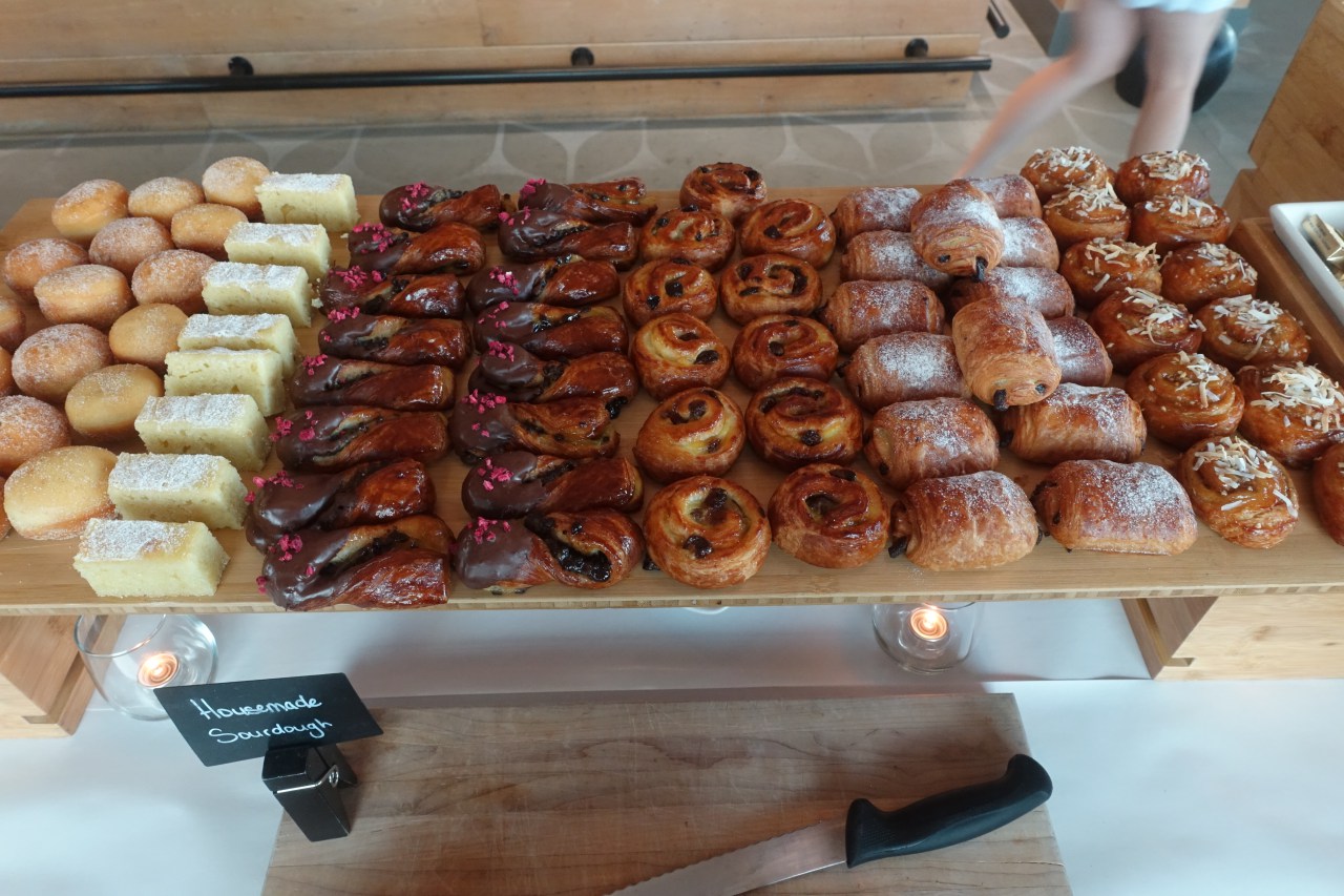 Ave Restaurant Breakfast Pastries, Kimpton Grand Cayman Dining Review