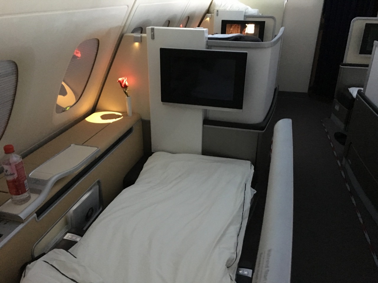 Lufthansa A380 First Class Bed Review