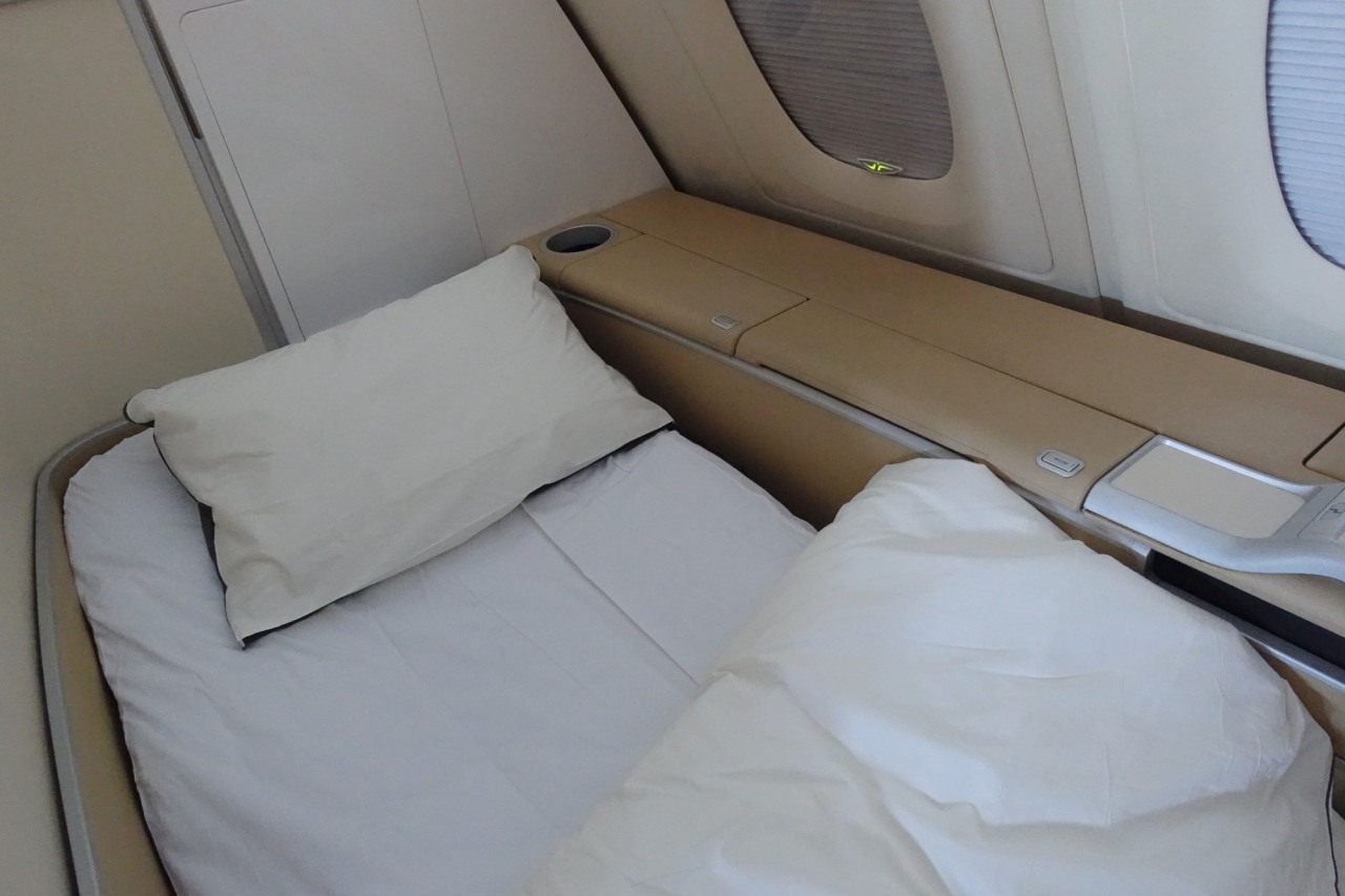 Lufthansa A380 First Class Bed