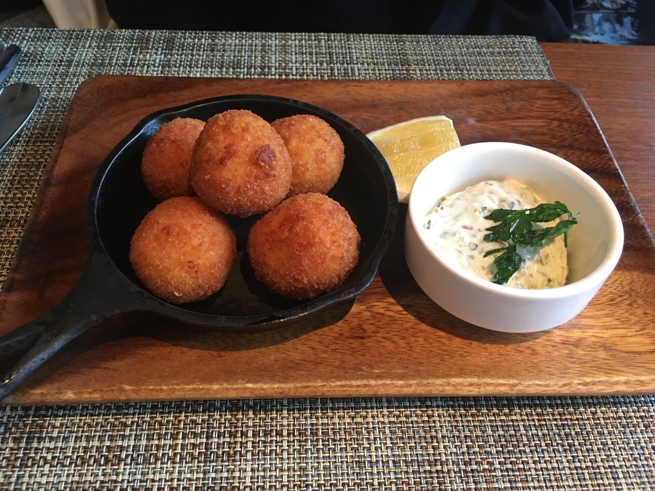 Bolinho de Bacalhau, Riverpark NYC Brunch Review