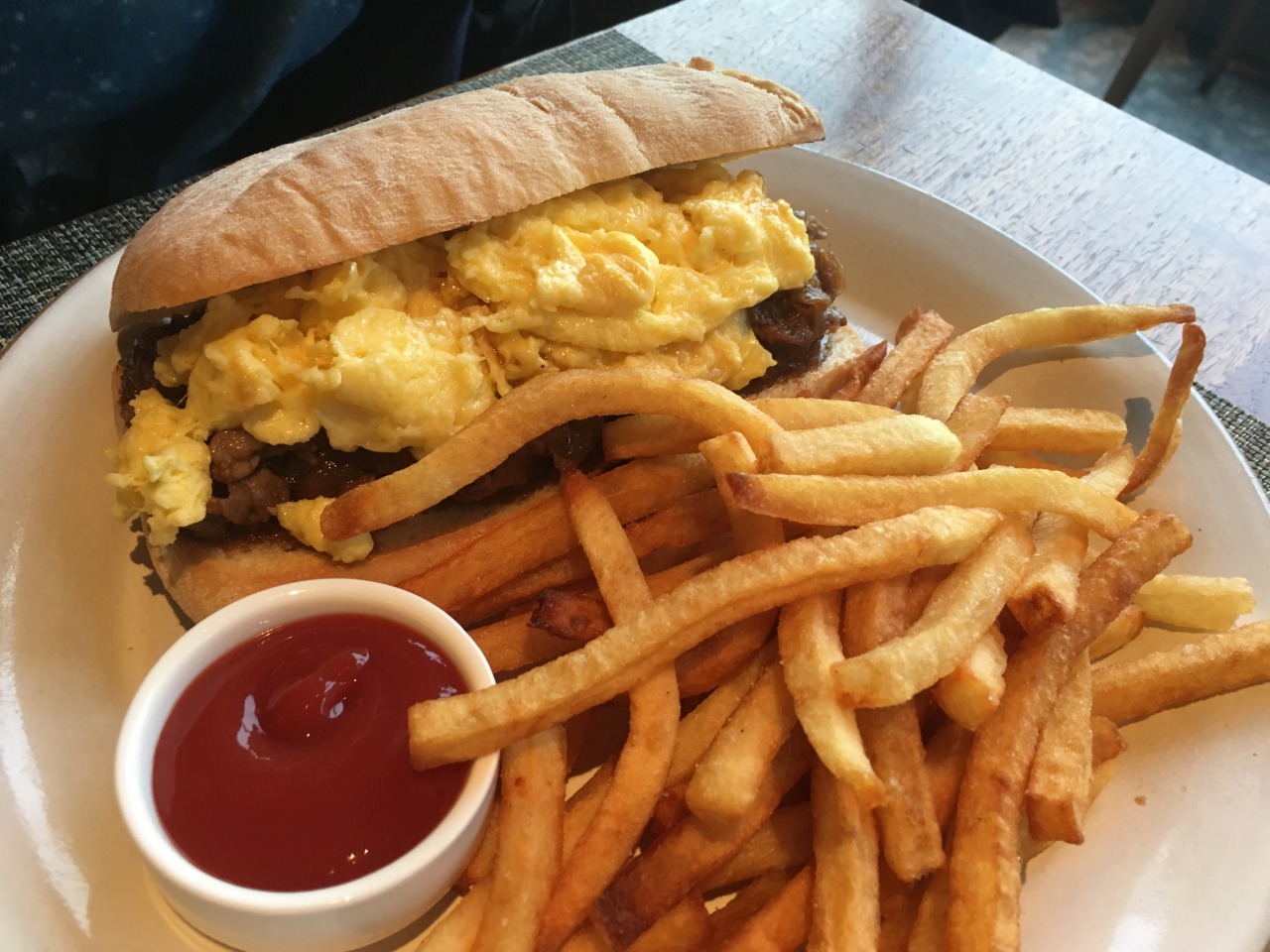 Steak and Egg Sandwich, Riverpark NYC Brunch Review