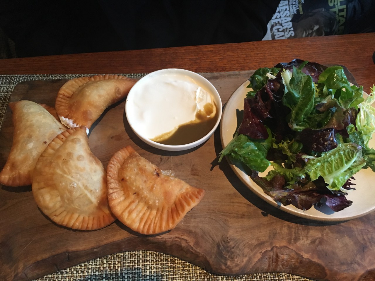 Pastel Frito de Frango, Riverpark NYC Brunch Review