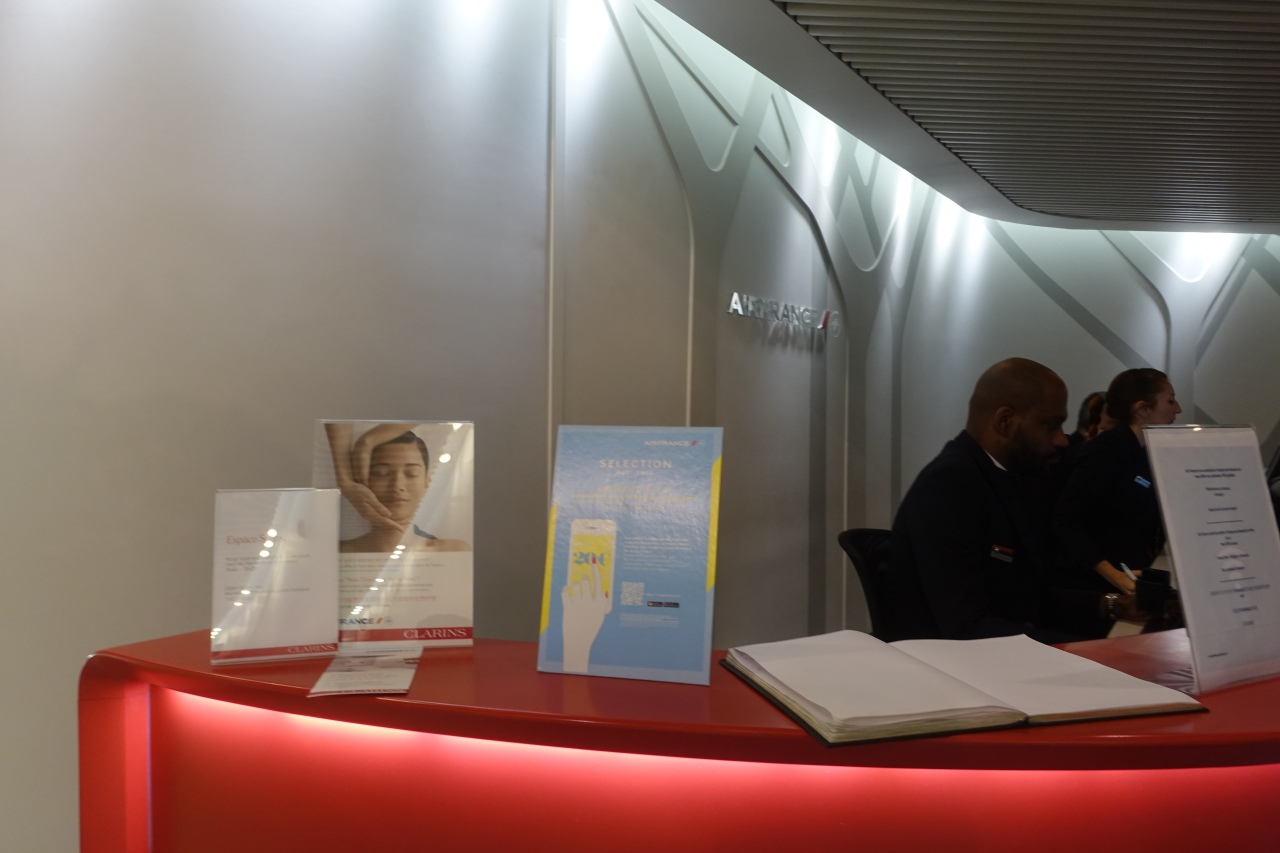 Review: Air France Business Class Lounge Terminal 2E Paris CDG Reception