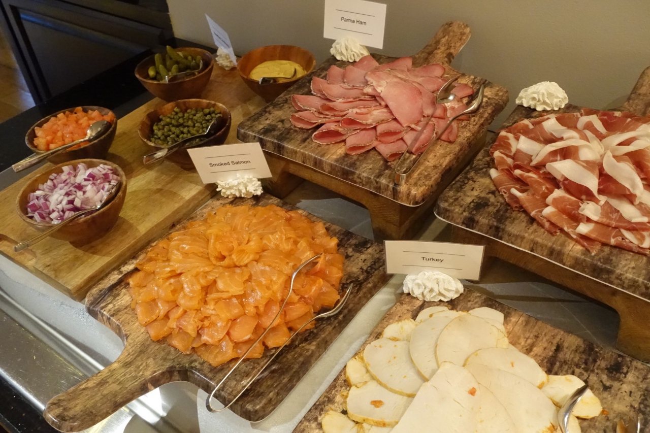 Smoked Salmon and Cold Cuts, Ritz-Carlton Grand Cayman Club Lounge Breakfast Review