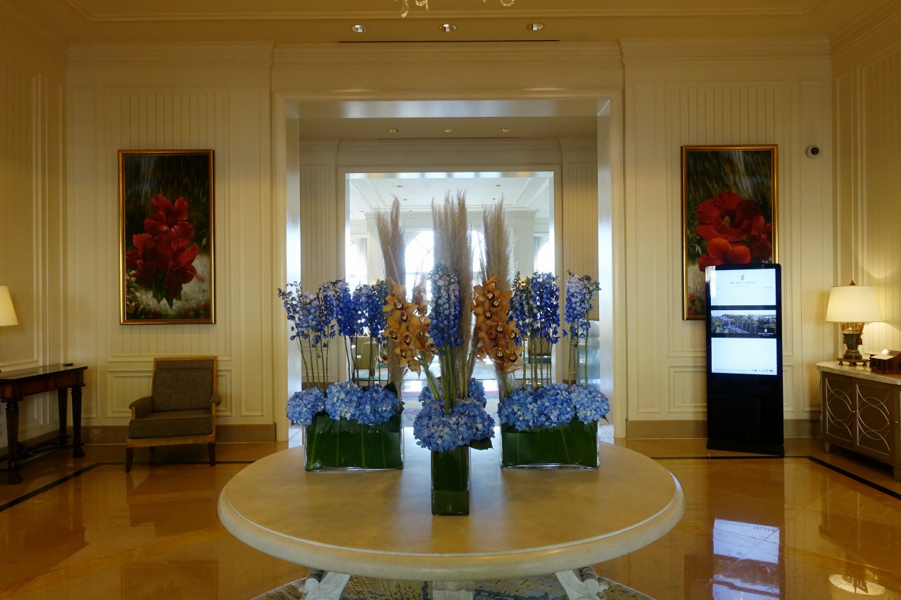 Lobby Flowers, The Ritz-Carlton Grand Cayman Review