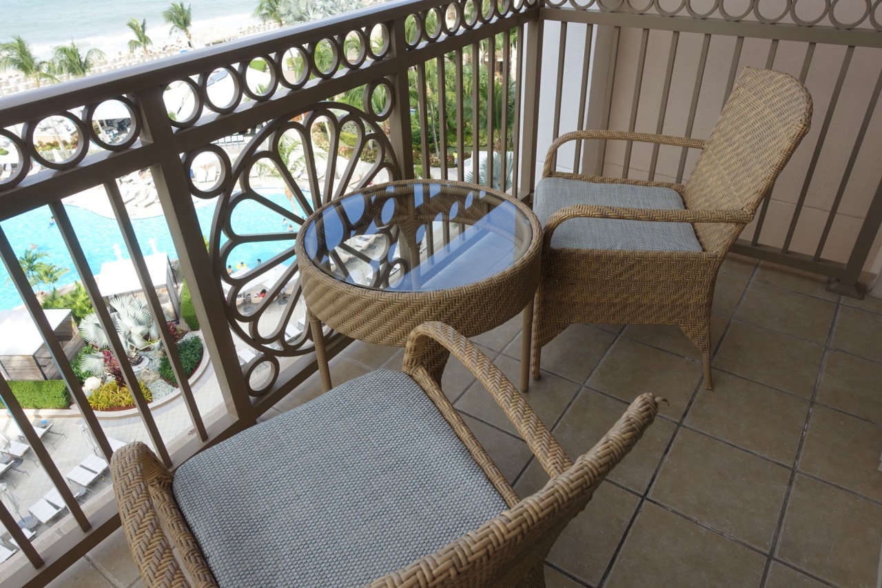 Ritz-Carlton Grand Cayman Review: Ocean Front Balcony